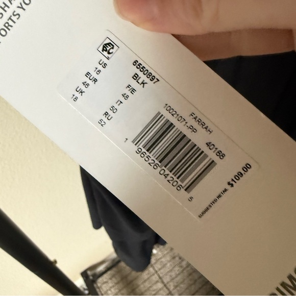 Trimshapper Black Women's Swim One Piece - Picture 6 of 6